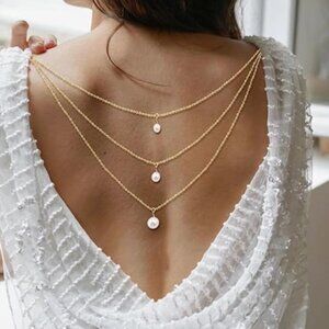 Back Layered Body Chain Jewelry
